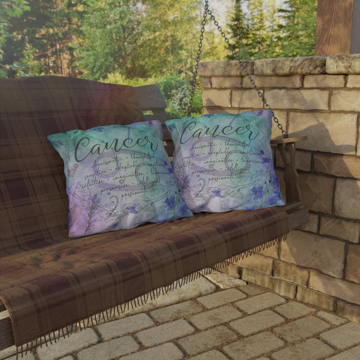 Cancer Outdoor Pillows
