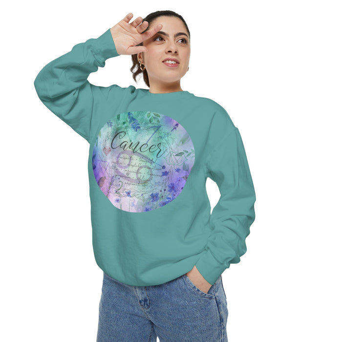 Cancer Unisex Garment-Dyed Sweatshirt