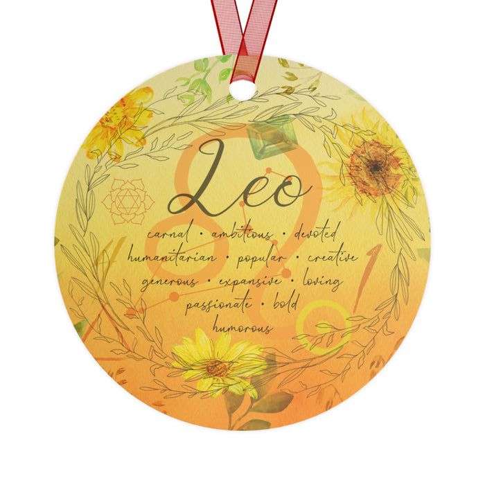 Leo Metal Ornaments
