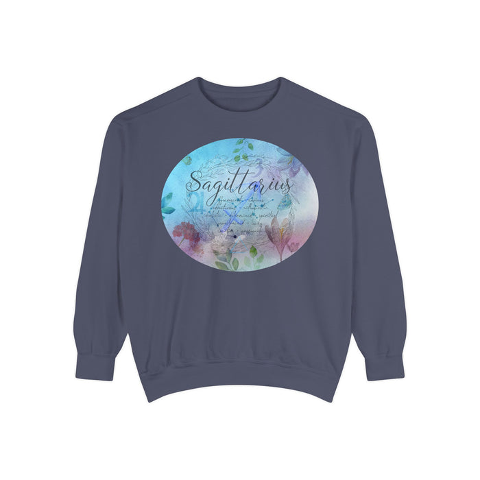 Sagittarius Unisex Garment-Dyed Sweatshirt