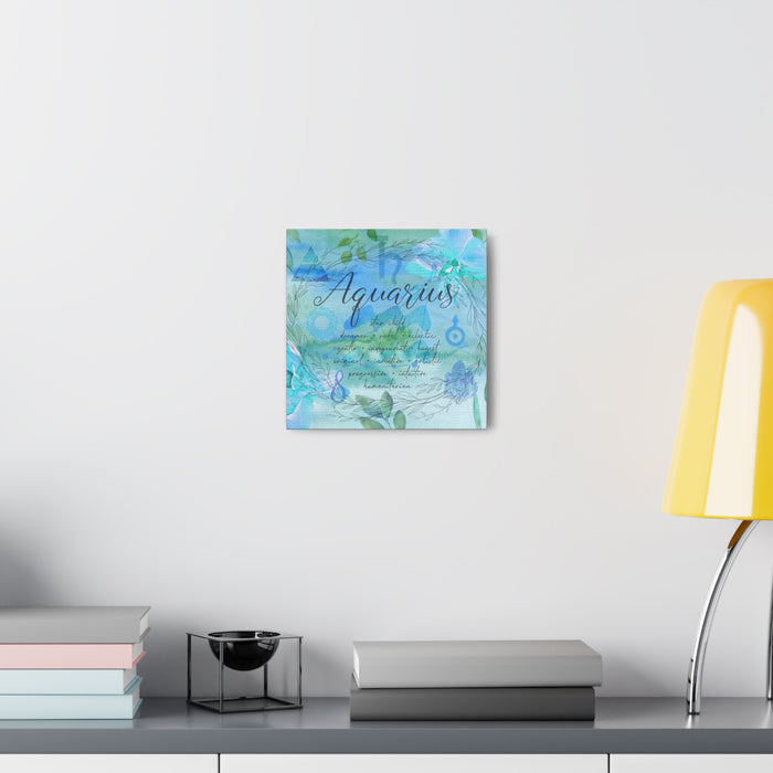 Aquarius Canvas Gallery Wraps