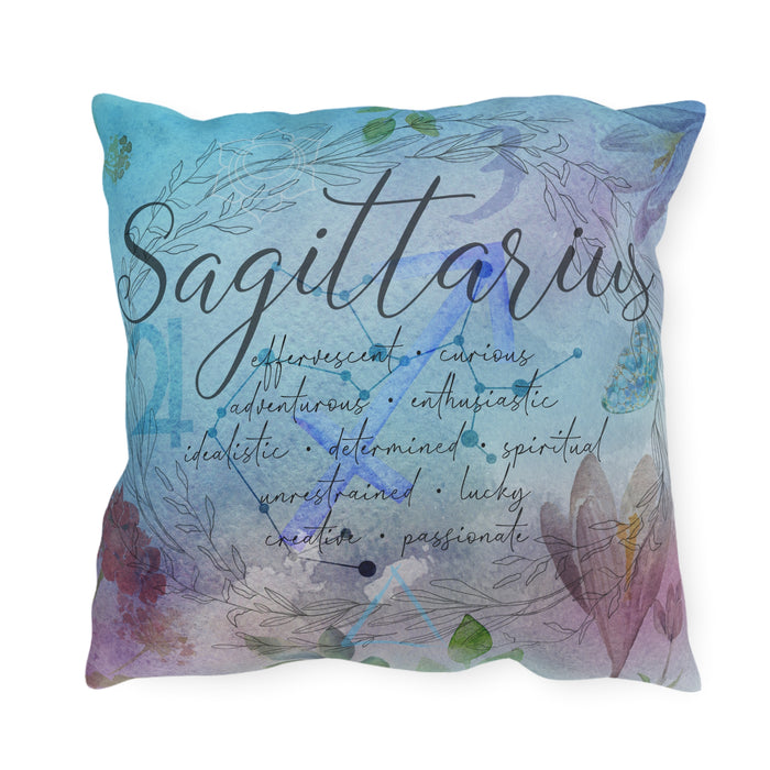 Sagittarius Outdoor Pillows