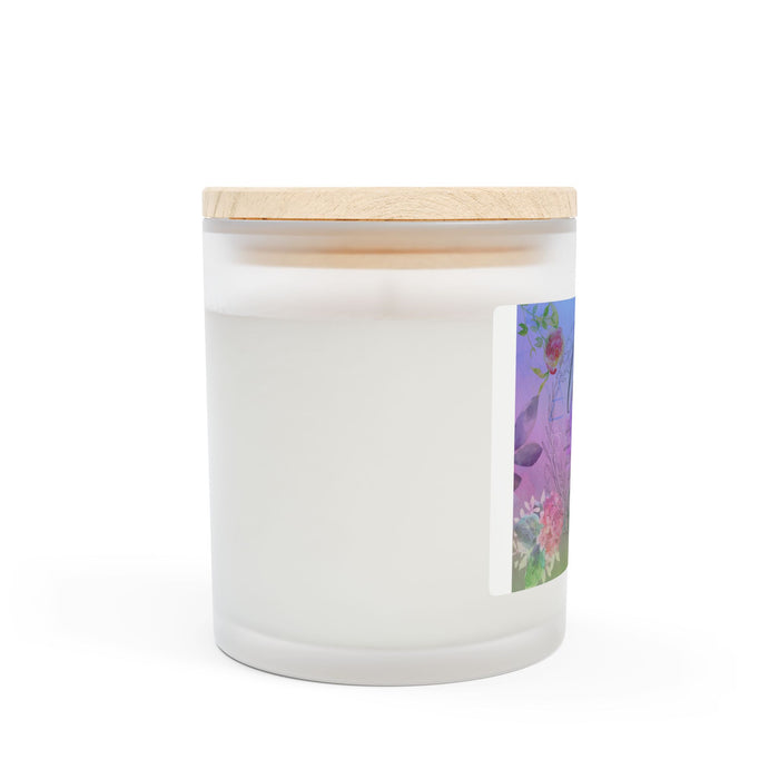 Libra Frosted Glass Candle, 11oz