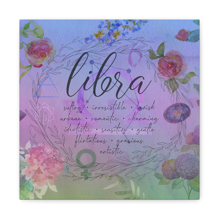 Libra Canvas Gallery Wraps