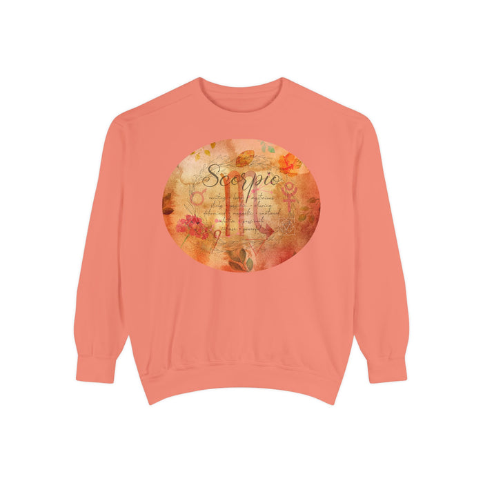Scorpio Unisex Garment-Dyed Sweatshirt