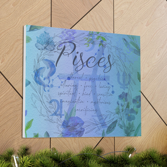 Pisces Canvas Gallery Wraps