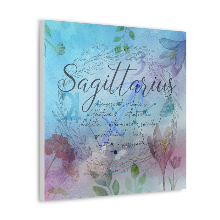 Sagittarius Canvas Gallery Wraps