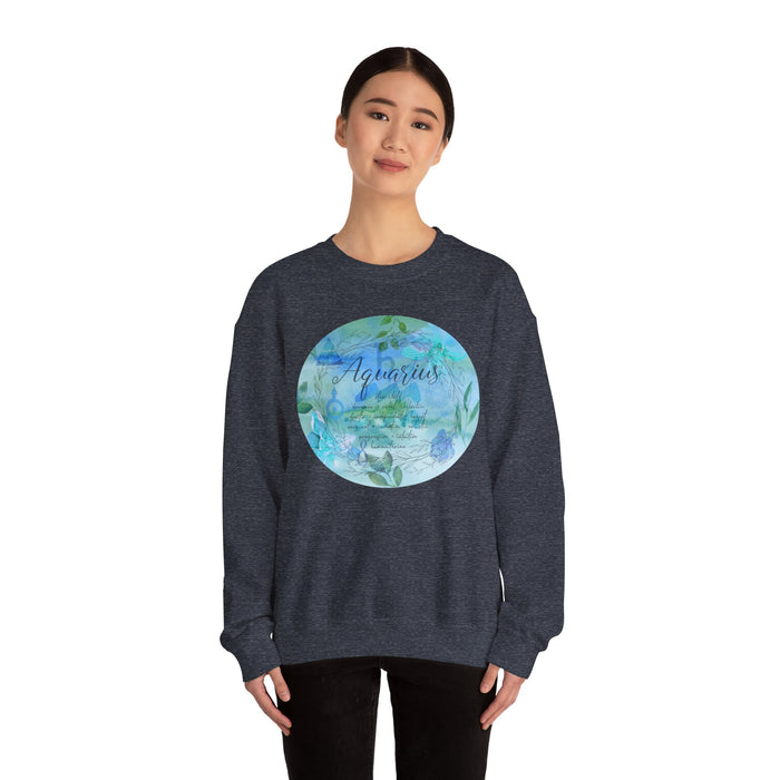 Aquarius Unisex Heavy Blend™ Crewneck Sweatshirt