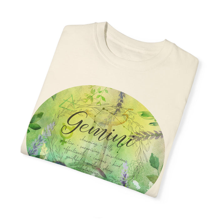 Gemini Unisex Garment-Dyed T-shirt