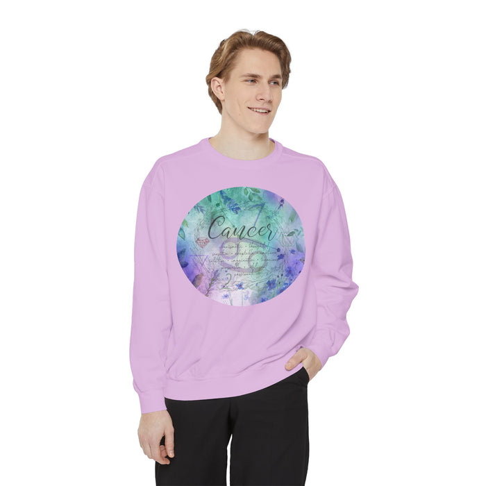 Cancer Unisex Garment-Dyed Sweatshirt