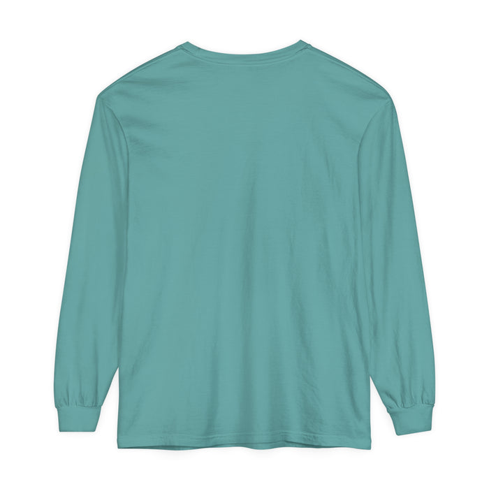 Virgo Unisex Garment-dyed Long Sleeve T-Shirt