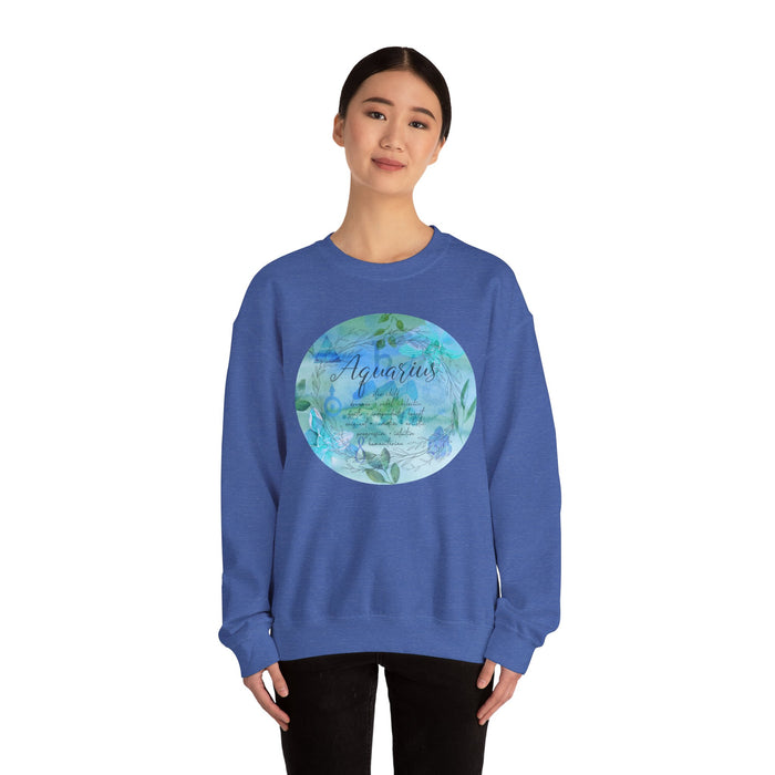 Aquarius Unisex Heavy Blend™ Crewneck Sweatshirt