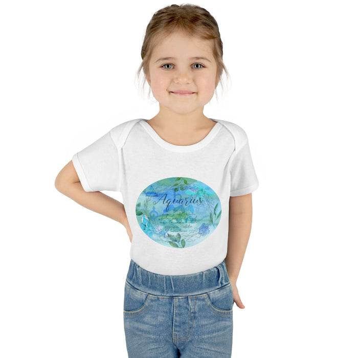 Aquarius Infant Baby Rib Bodysuit