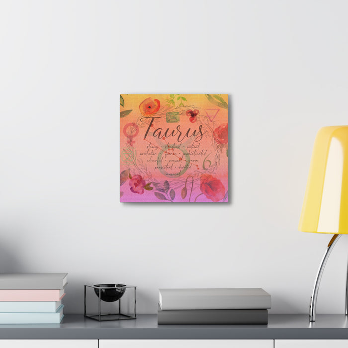 Taurus Canvas Gallery Wraps