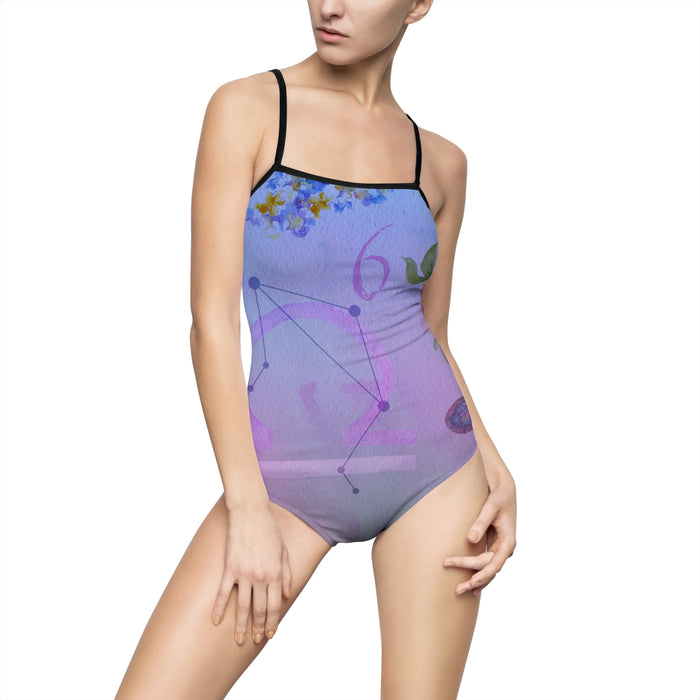 Libra Women's One-piece Swimsuit (AOP)