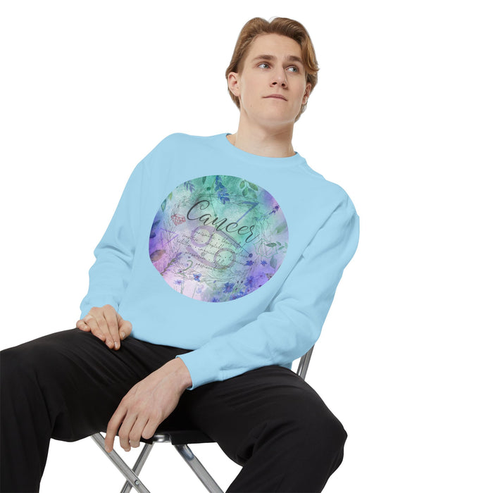 Cancer Unisex Garment-Dyed Sweatshirt