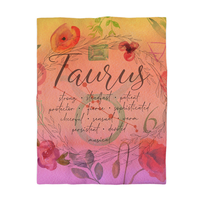 Taurus Microfiber Duvet Cover
