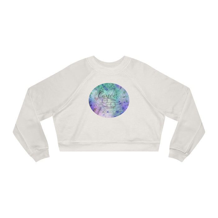 Cancer Women's Cropped Fleece Pullover