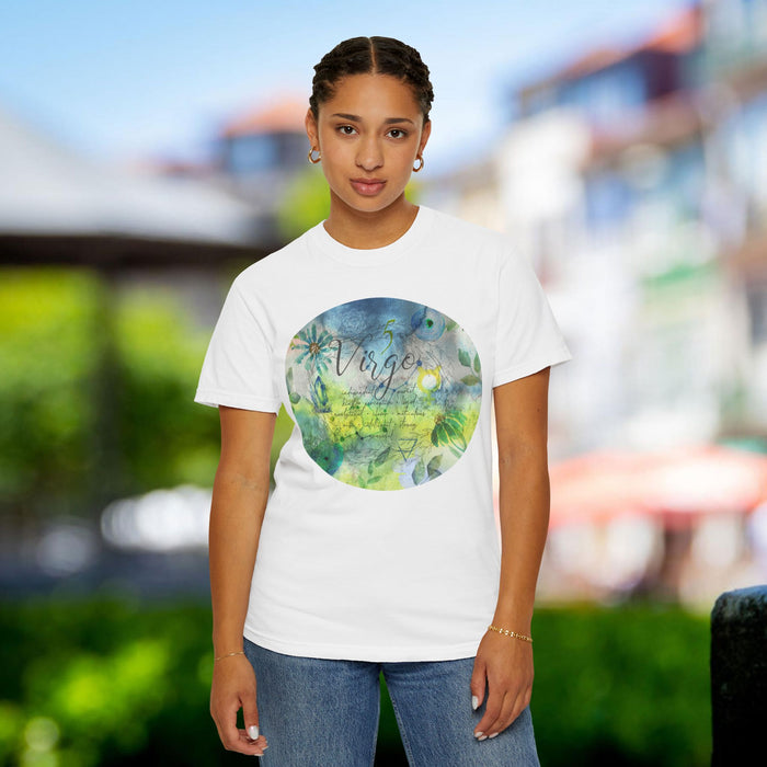 Virgo Unisex Garment-Dyed T-shirt