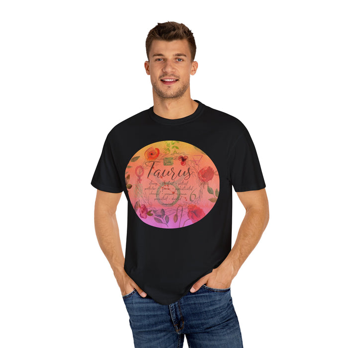 Taurus Unisex Garment-Dyed T-shirt