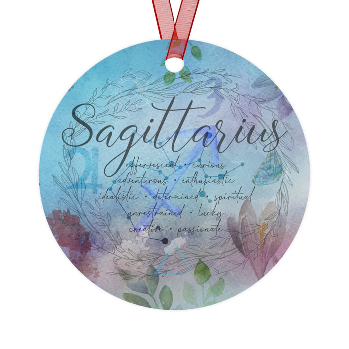 Sagittarius Metal Ornaments