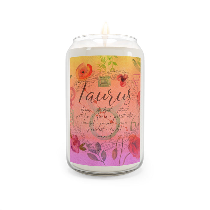 Taurus Scented Candle, 13.75oz