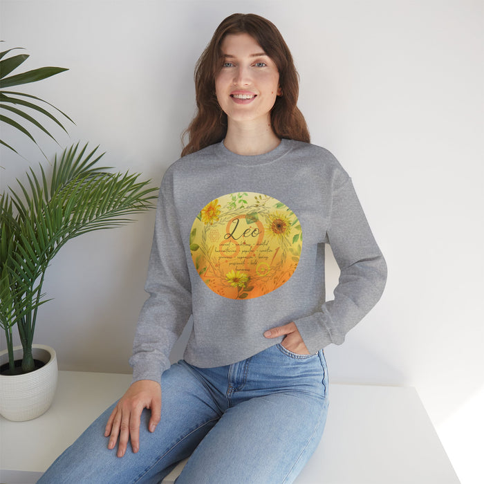 Leo Unisex Heavy Blend™ Crewneck Sweatshirt