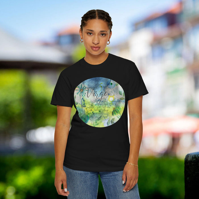 Virgo Unisex Garment-Dyed T-shirt