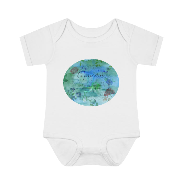 Capricorn Infant Baby Rib Bodysuit