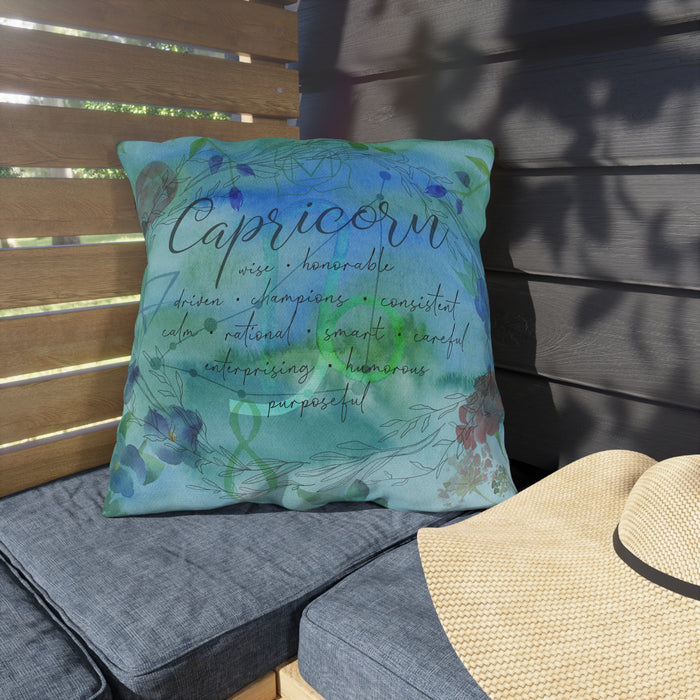 Capricorn Outdoor Pillows
