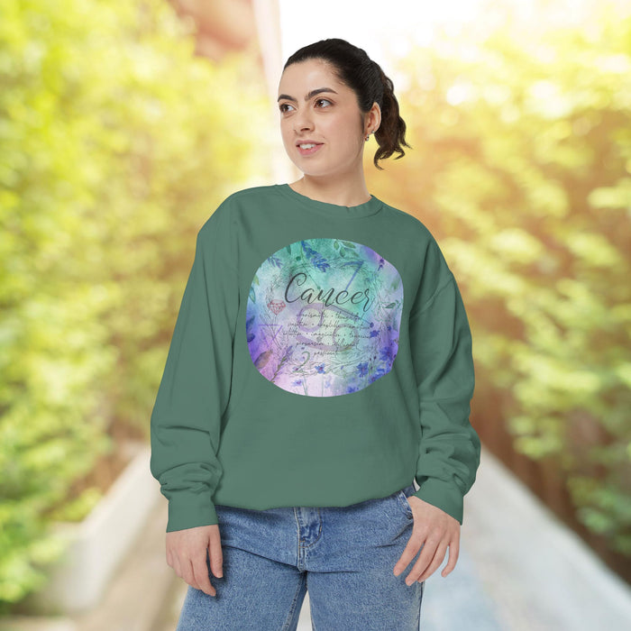 Cancer Unisex Garment-Dyed Sweatshirt
