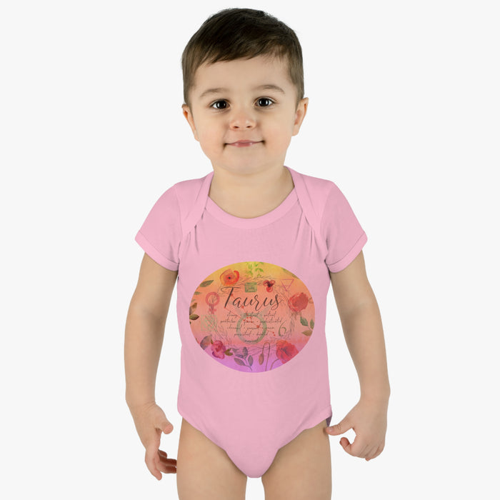 Taurus Infant Baby Rib Bodysuit