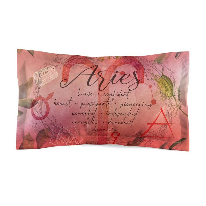Aries Microfiber Pillow Sham