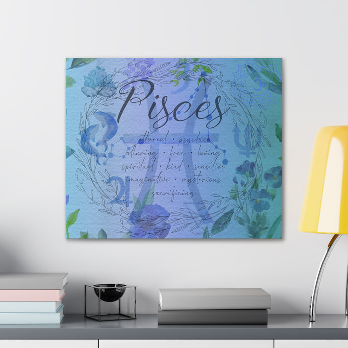 Pisces Canvas Gallery Wraps