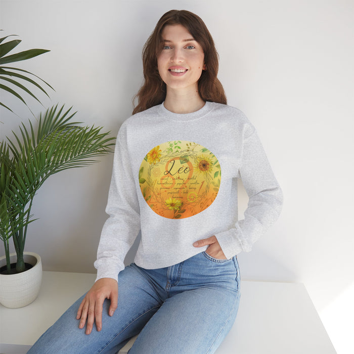 Leo Unisex Heavy Blend™ Crewneck Sweatshirt