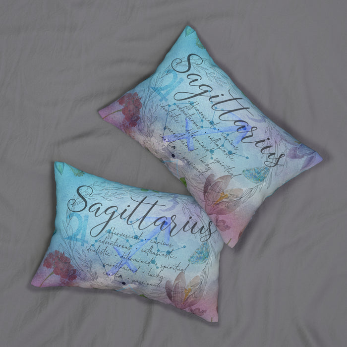 Sagittarius Spun Polyester Lumbar Pillow