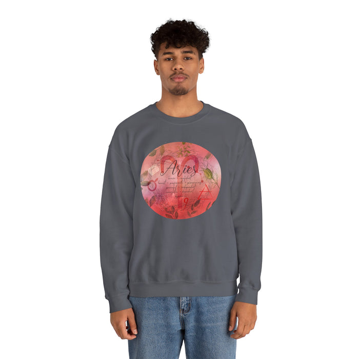 Aries Unisex Heavy Blend™ Crewneck Sweatshirt