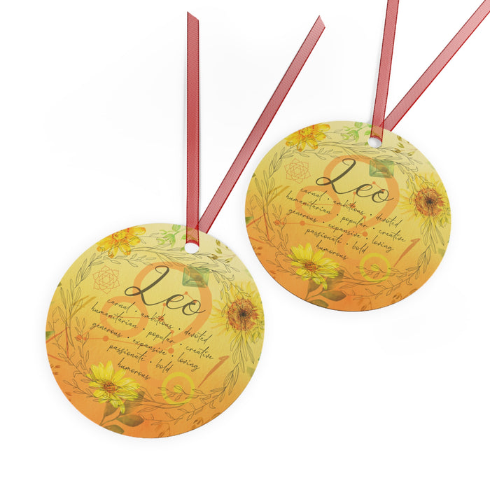 Leo Metal Ornaments