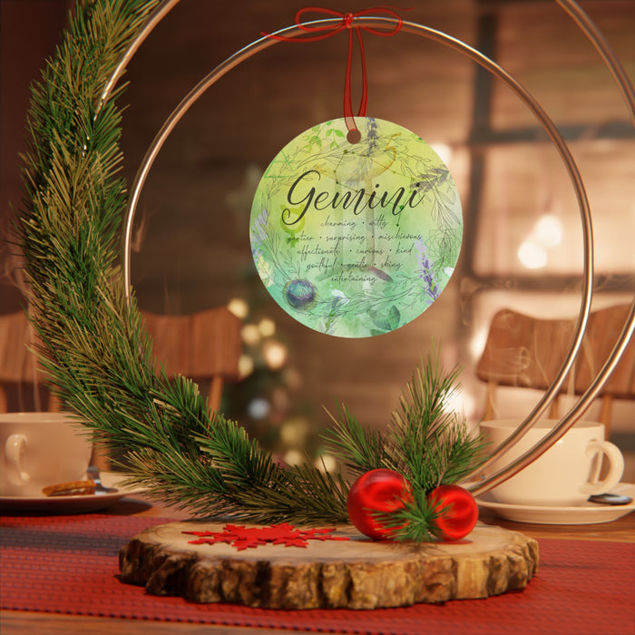 Gemini Metal Ornaments
