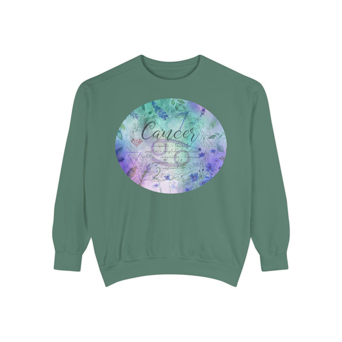 Cancer Unisex Garment-Dyed Sweatshirt