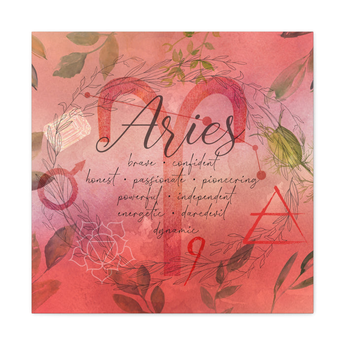 Aries Canvas Gallery Wraps