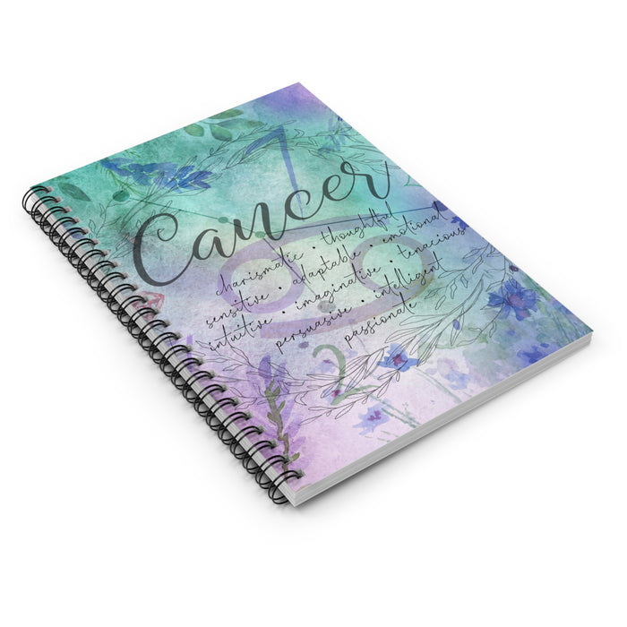Cancer Spiral Notebook - Ruled Line