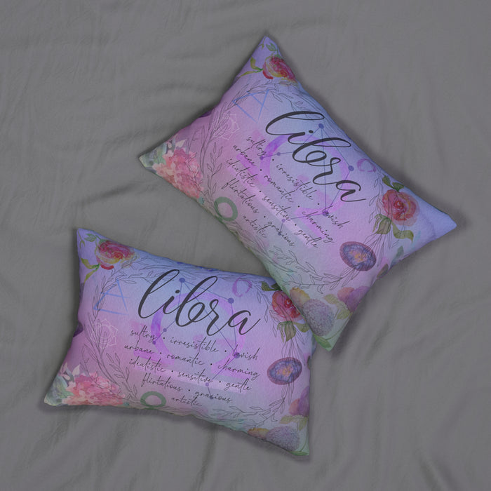 Libra Spun Polyester Lumbar Pillow