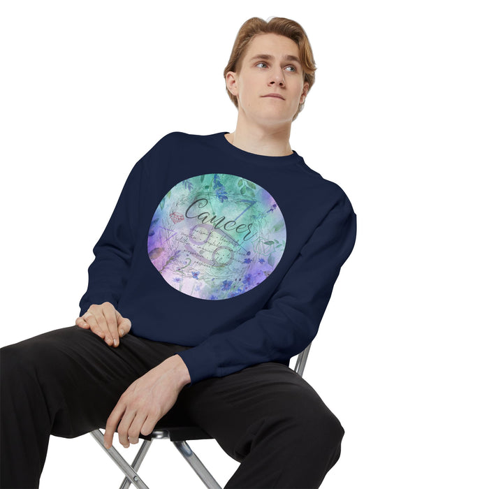 Cancer Unisex Garment-Dyed Sweatshirt