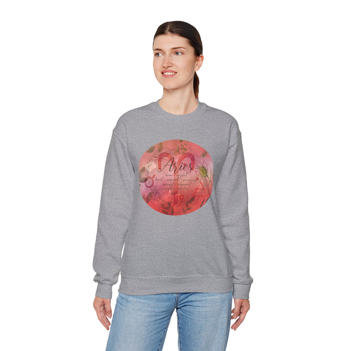 Aries Unisex Heavy Blend™ Crewneck Sweatshirt