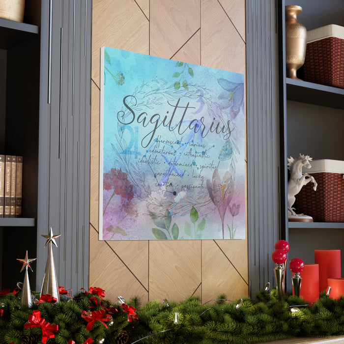 Sagittarius Canvas Gallery Wraps