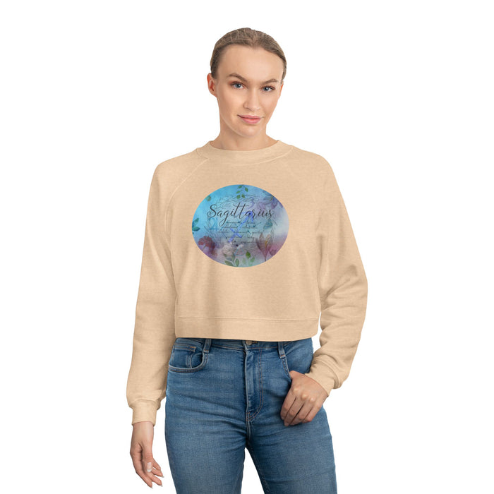 Sagittarius Women's Cropped Fleece Pullover