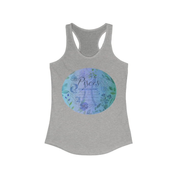 Pisces Women's Ideal Racerback Tank