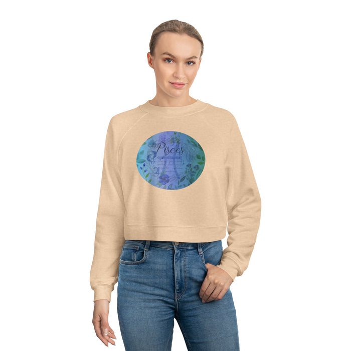 Pisces Women's Cropped Fleece Pullover