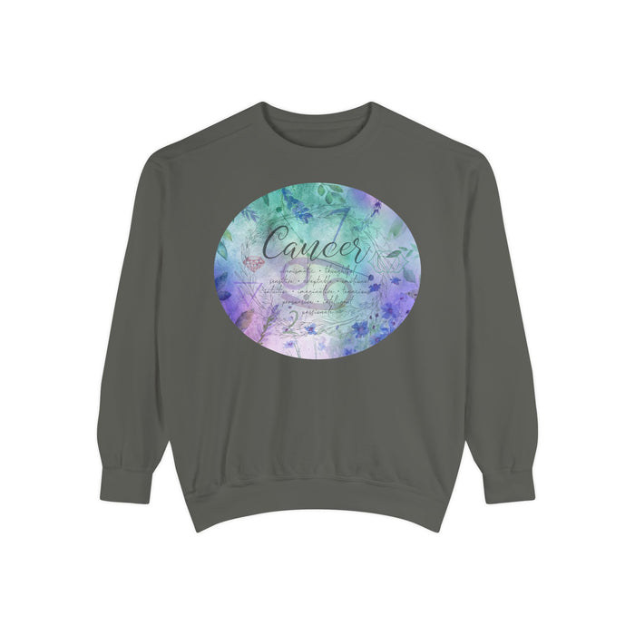 Cancer Unisex Garment-Dyed Sweatshirt